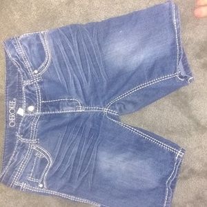 Girls Cherokee Jean shorts